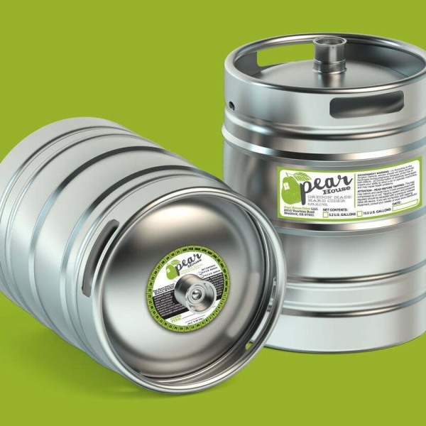 Keg Label Mockups